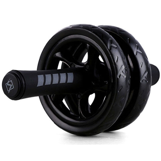 Silent Two-Wheeled Ab Roller | Core & Abdominal Exercise Wheel for Home & Gym
