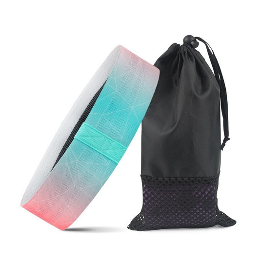 Yoga Resistance Band – Cotton Stretch Bands for Pilates, Fitness & Flexibility