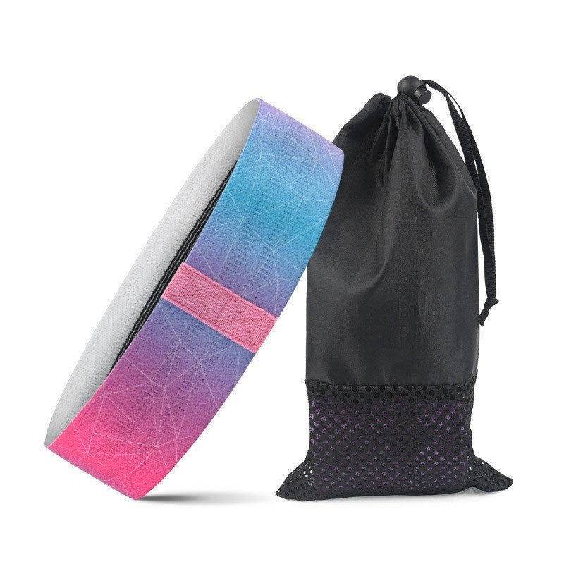 Yoga Resistance Band – Cotton Stretch Bands for Pilates, Fitness & Flexibility