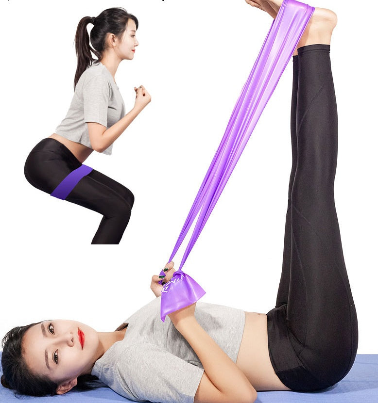 Yoga Fitness Resistance Band – Stretch, Strength & Flexibility Training