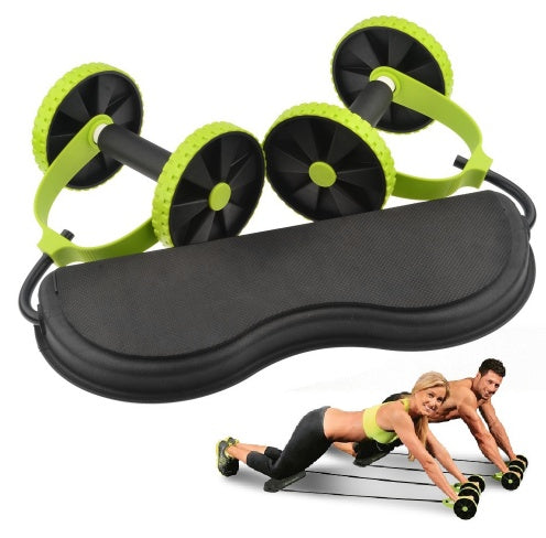 Crossflex Ab Roller Wheel – Full Body Exercise Equipment for Core, Arms & Home Gym Training