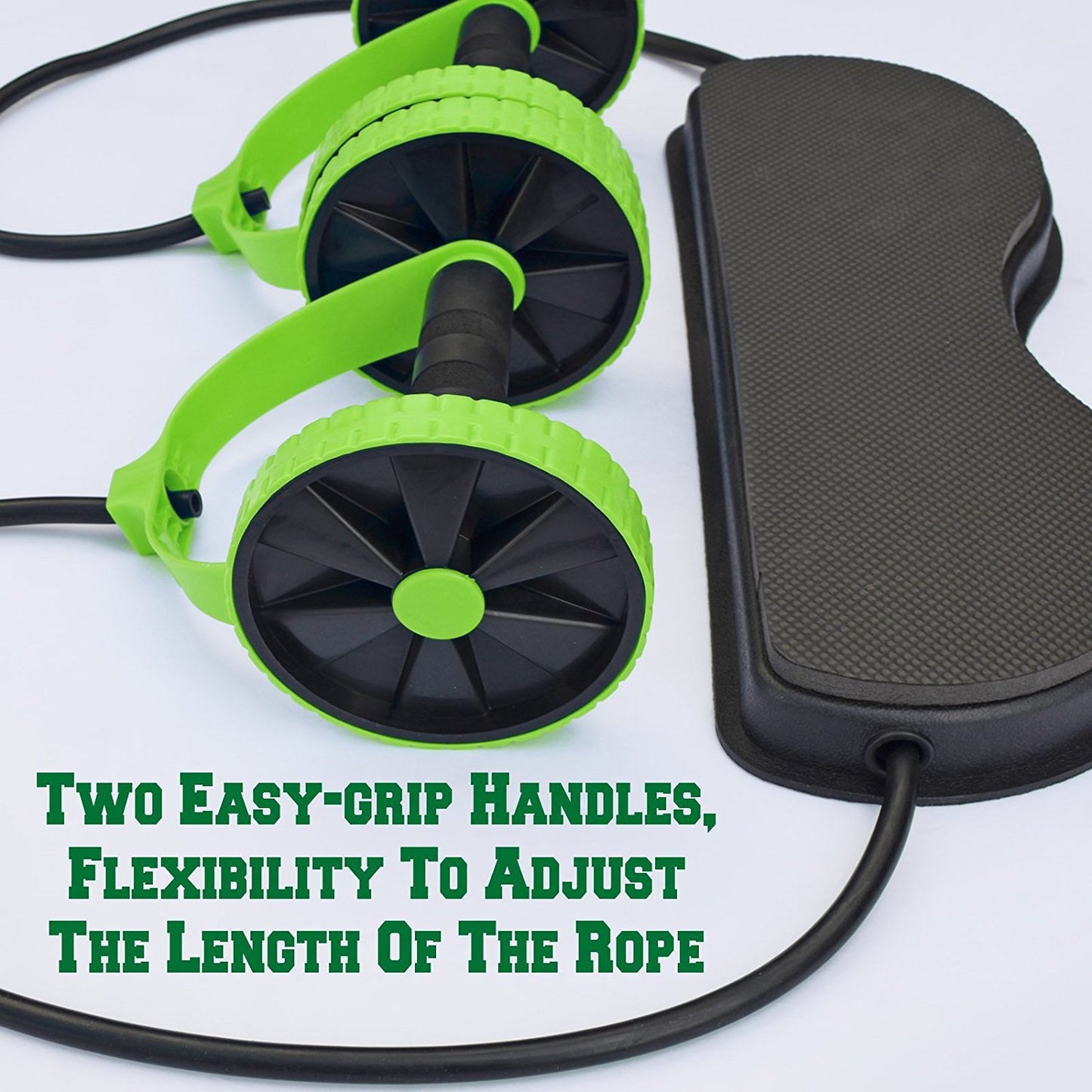 Multi-Function Ab Roller with Resistance Bands | Core & Full Body Workout Equipment