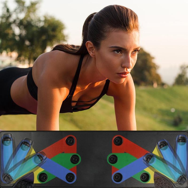 Power Press Push-Up Board – 9-in-1 Color-Coded Training System for Chest, Arms, Shoulders & Back