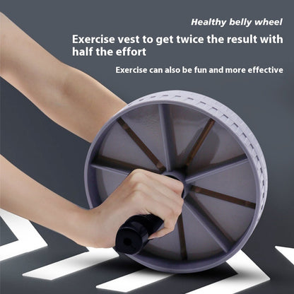 Silent Abdominal Wheel Roller | Single-Wheel Core & Ab Exercise Fitness Wheel (15cm)