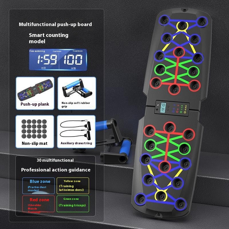 Home Multifunctional Push-Up Training Board – Professional, Upgraded & Smart Counting Variants | Full-Body Workout Equipment