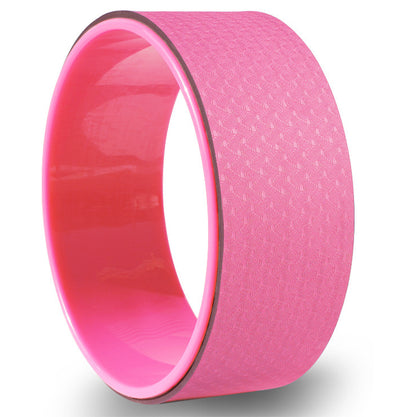 Yoga Wheel for Back Stretch & Pain Relief | Back-Opening & Back-Bending Roller