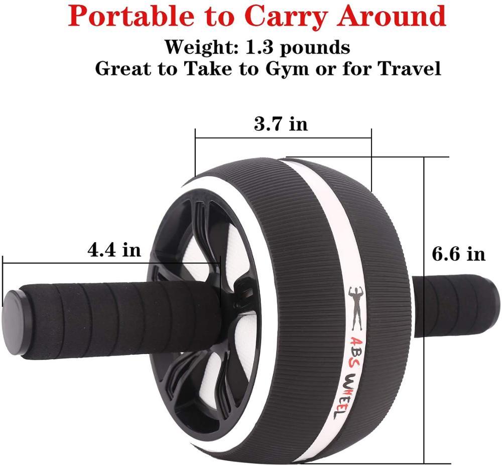 Portable Ab Wheel Roller for Abs & Core | Household Abdominal Exercise Wheel
