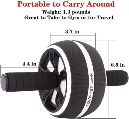 Portable Ab Wheel Roller for Abs & Core | Household Abdominal Exercise Wheel