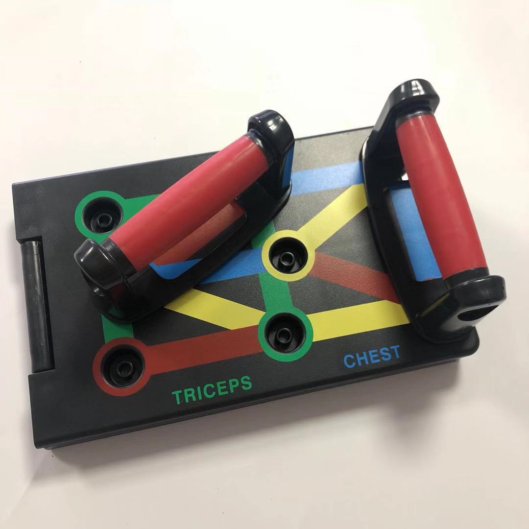 Multifunctional Push-Up Board – Color-Coded Muscle Training System for Home, Office & Outdoor Workouts