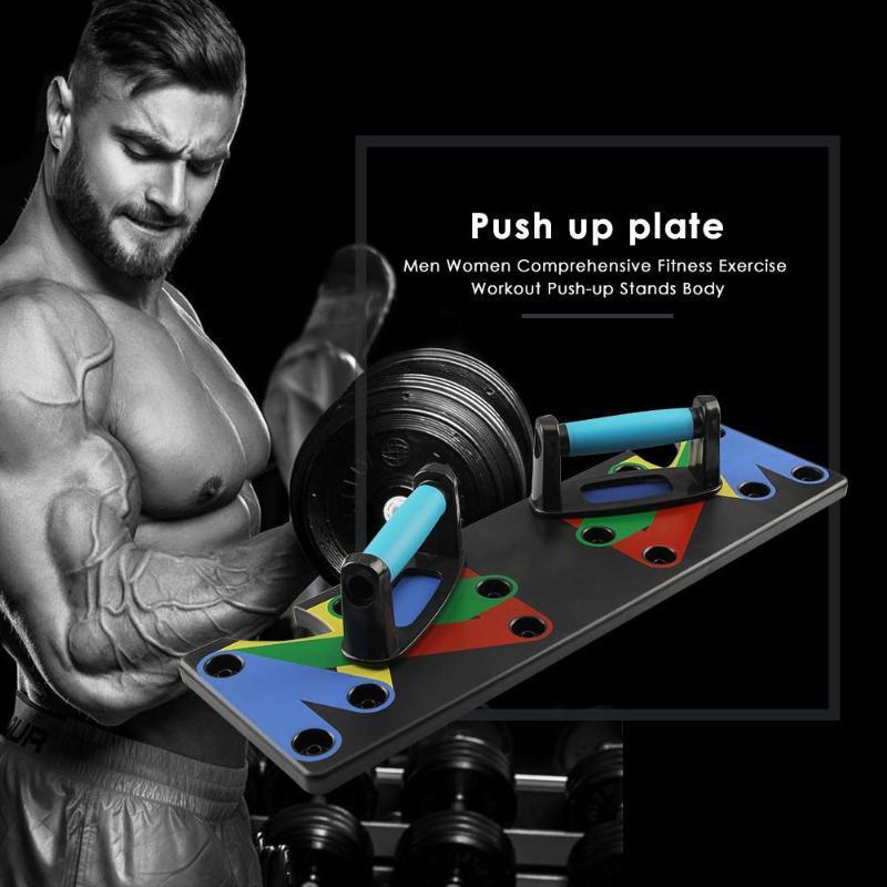 Power Press Push-Up Board – 9-in-1 Color-Coded Training System for Chest, Arms, Shoulders & Back
