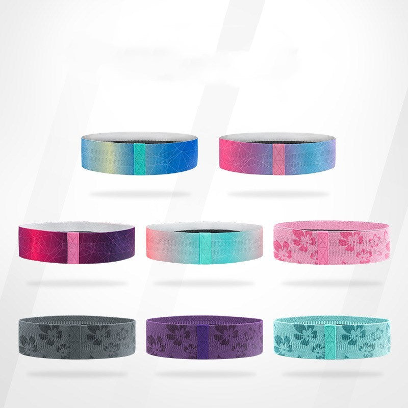 Yoga Resistance Band – Cotton Stretch Bands for Pilates, Fitness & Flexibility