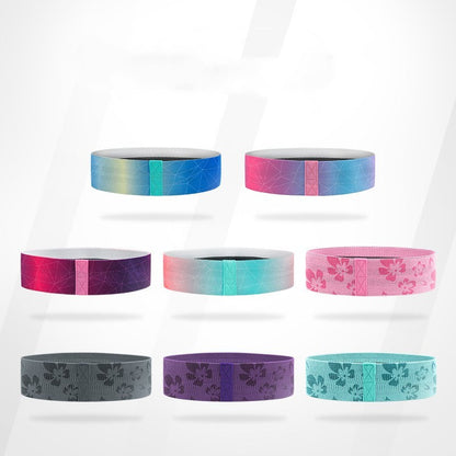 Yoga Resistance Band – Cotton Stretch Bands for Pilates, Fitness & Flexibility