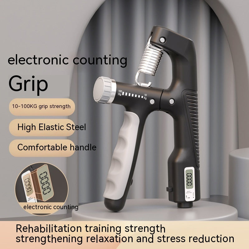 Adjustable Spring Grip Hand Strength Trainer – Wrist, Finger & Arm Muscle Exerciser for Fitness & Rehabilitation