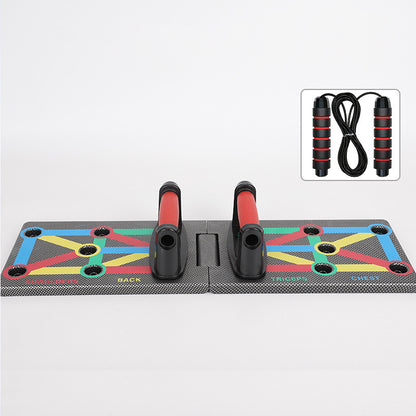 Multifunctional Push-Up Board – Color-Coded Muscle Training System for Home, Office & Outdoor Workouts