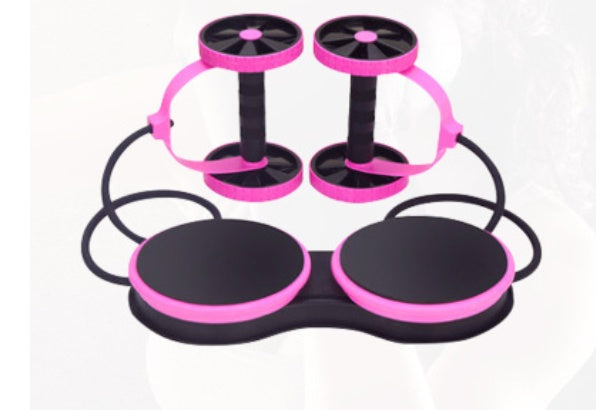 Crossflex Ab Roller Wheel – Full Body Exercise Equipment for Core, Arms & Home Gym Training