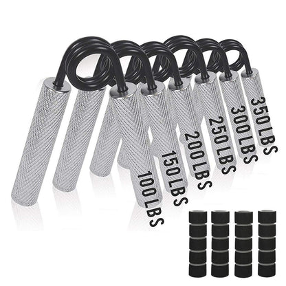 Aluminum Alloy Spring Grip Trainer – Adjustable Hand & Arm Strengthener for Home Workouts