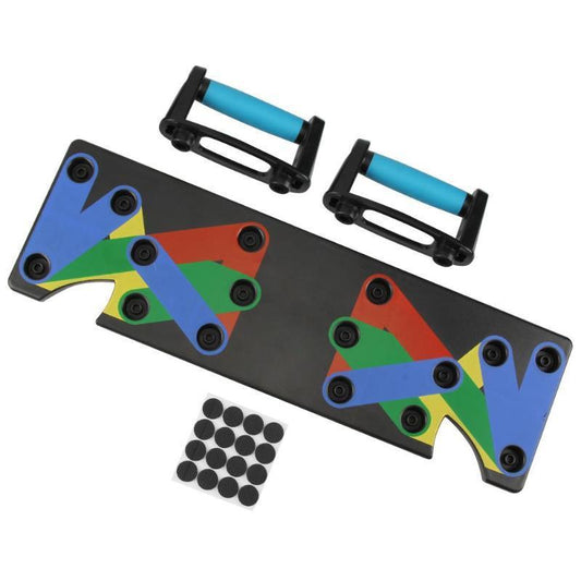 Power Press Push-Up Board – 9-in-1 Color-Coded Training System for Chest, Arms, Shoulders & Back