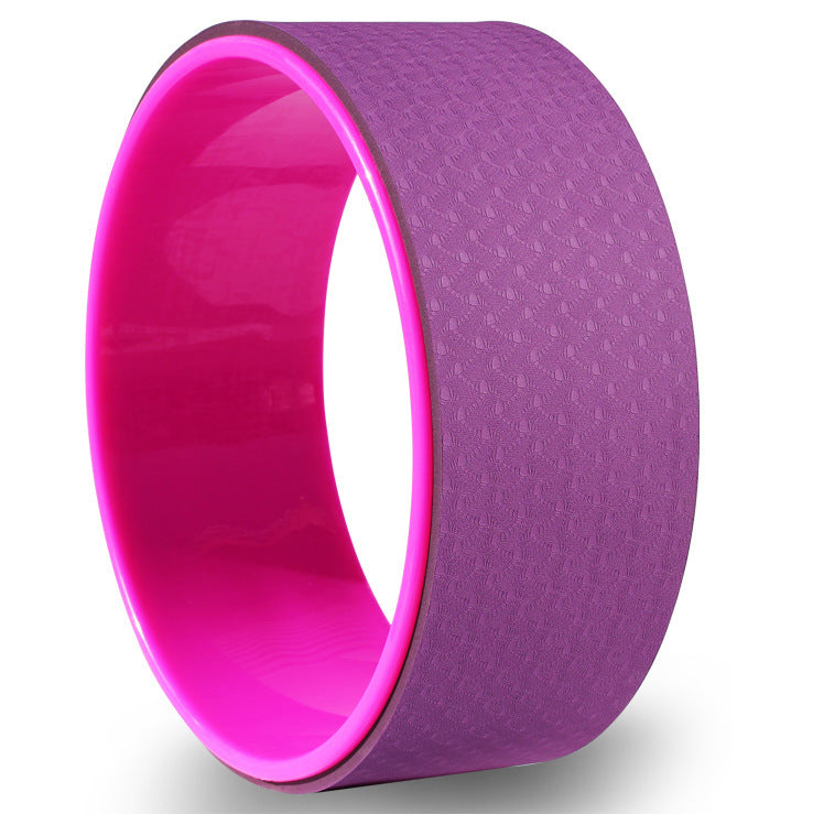 Yoga Wheel for Back Stretch & Pain Relief | Back-Opening & Back-Bending Roller