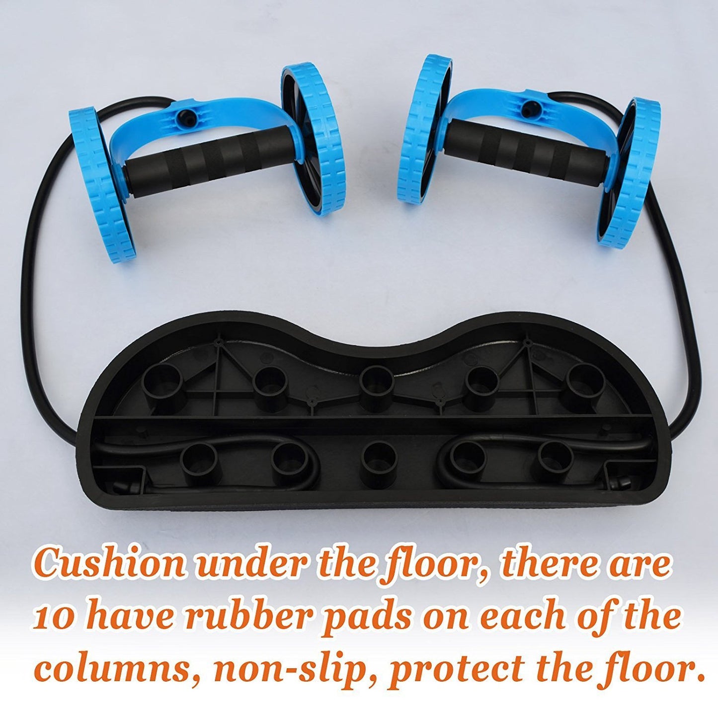 Multi-Function Ab Roller with Resistance Bands | Core & Full Body Workout Equipment