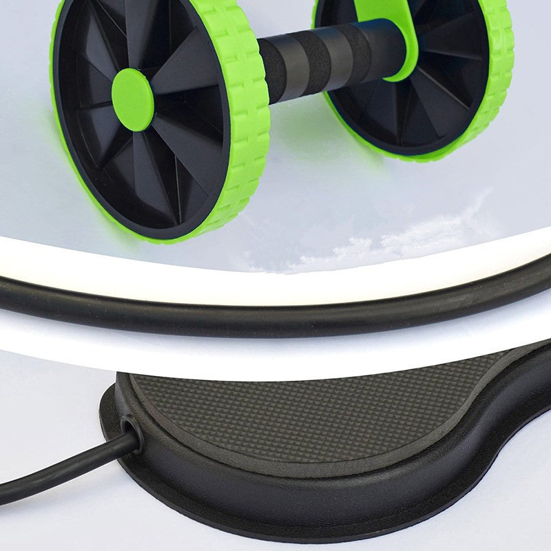 Multi-Function Ab Roller with Resistance Bands | Core & Full Body Workout Equipment