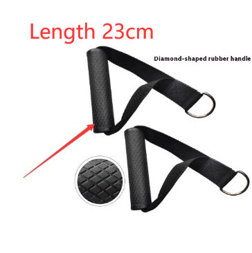 Fitness Resistance Band Puller – Portable Exercise Band with Ergonomic Handle
