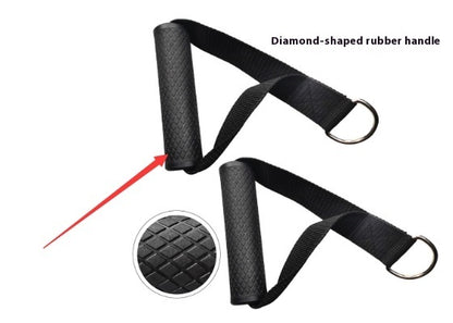 Fitness Resistance Band Puller – Portable Exercise Band with Ergonomic Handle