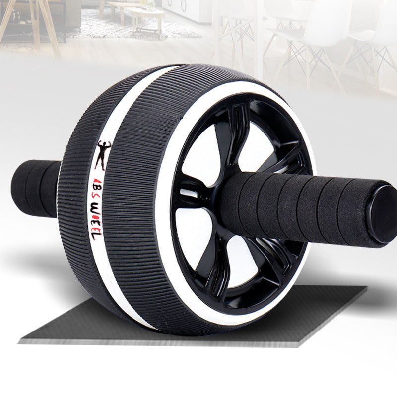 Large Silent Ab Wheel Roller | TPR Abdominal Exercise Wheel for Core & Abs Training