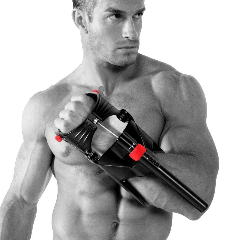 Aluminum Alloy Spring Grip Trainer – Adjustable Hand & Arm Strengthener for Home Workouts