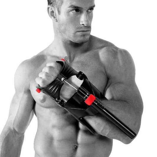 Aluminum Alloy Spring Grip Trainer – Adjustable Hand & Arm Strengthener for Home Workouts