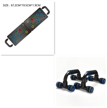 Fitness Board Push-Up Bracket – Foldable Push-Up Training System for Home & Office Workouts