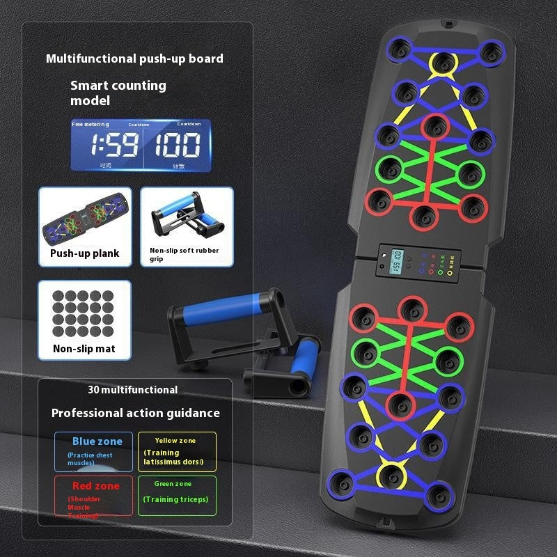 Home Multifunctional Push-Up Training Board – Professional, Upgraded & Smart Counting Variants | Full-Body Workout Equipment