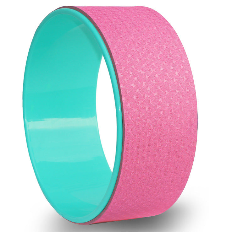 Yoga Wheel for Back Stretch & Pain Relief | Back-Opening & Back-Bending Roller