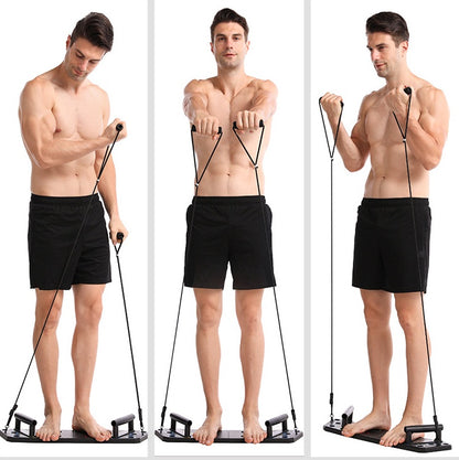 Foldable Push-Up Board – Indoor Fitness Equipment for Home, Office & Travel Workouts