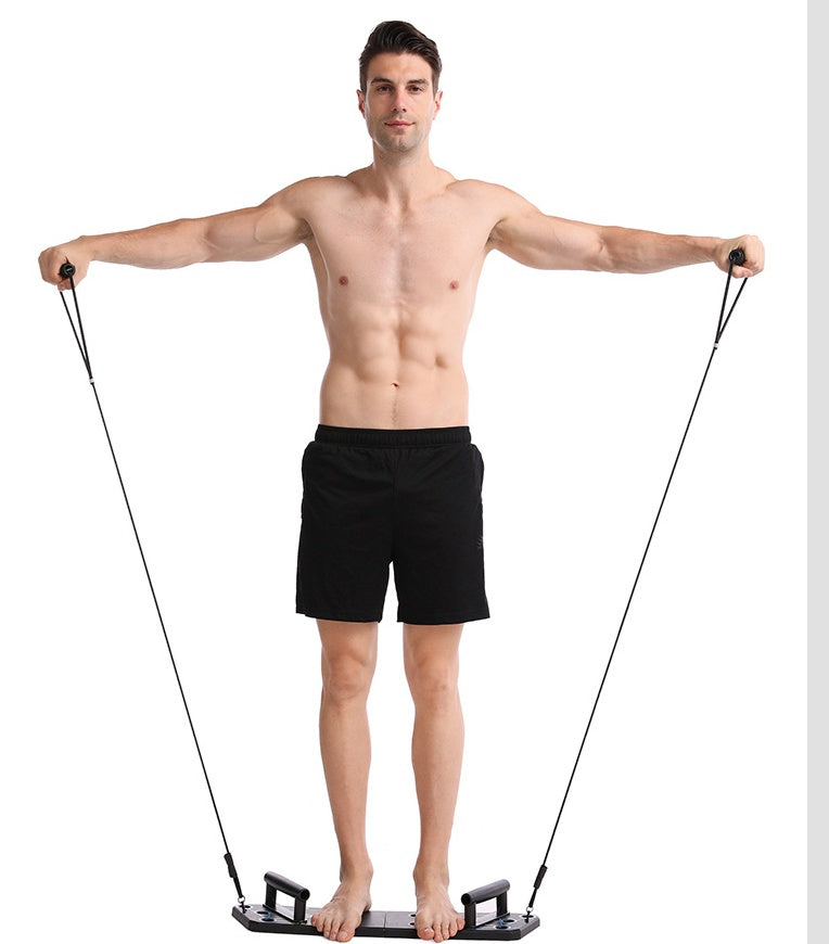 Foldable Push-Up Board – Indoor Fitness Equipment for Home, Office & Travel Workouts
