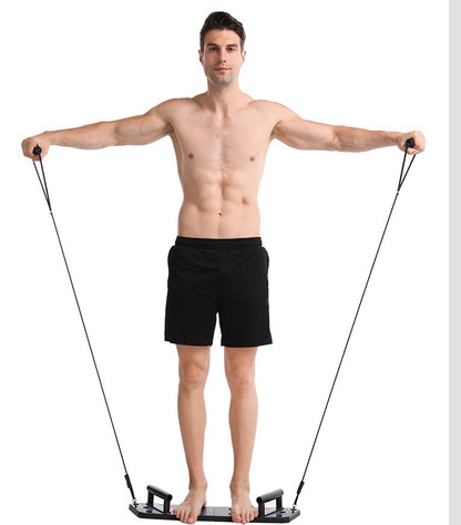 Foldable Push-Up Board – Indoor Fitness Equipment for Home, Office & Travel Workouts